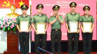 Tuyển dụng vào CAND 4 VĐV, HLV thể thao có thành tích xuất sắc