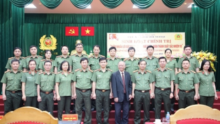 Cán bộ, đảng viên Cục An ninh đối ngoại thấm nhuần lời dạy của Bác