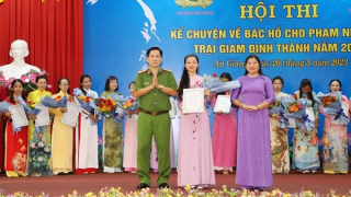 Sôi nổi Hội thi kể chuyện về Bác Hồ cho nữ phạm nhân