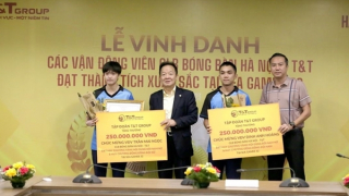Tập đoàn T&T Group thưởng hơn 1 tỷ đồng cho kỳ tích bóng bàn Việt Nam tại SEA Games 32