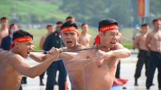 Hơn 800 CBCS tranh tài ở hội thi quân sự, võ thuật