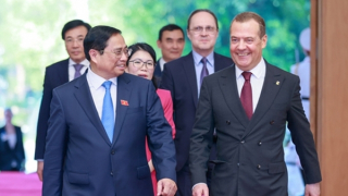 Thủ tướng Phạm Minh Chính tiếp Chủ tịch Đảng Nước Nga thống nhất, Phó Chủ tịch Hội đồng an ninh LB Nga Dmitry Medvedev