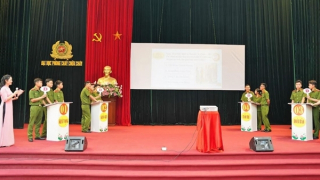 Học viên Đại học PCCC với Hội thi “Học tập và làm theo tư tưởng, đạo đức, phong cách Hồ Chí Minh”