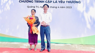 Đôi vợ chồng nghèo hai lần hiến đất xây trường