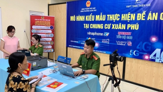 Thực hiện Đề án 06 tại khu chung cư mang lại tiện ích cho người dân