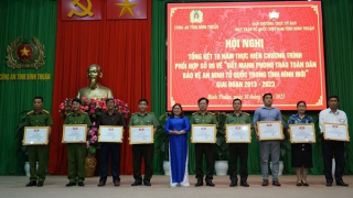 Phối hợp đẩy mạnh phong trào bảo vệ ANTQ