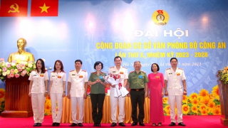 Đại hội Công đoàn cơ sở Văn phòng Bộ Công an lần thứ X