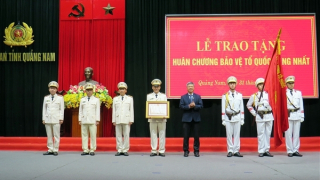 Khắc ghi lời Bác, Công an Quảng Nam ra sức lập nhiều chiến công