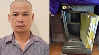 Kẻ phá két sắt trộm vàng bị bắt sau 7h gây án