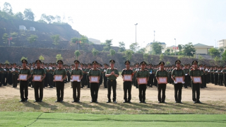 Bế giảng khóa huấn luyện công dân thực hiện nghĩa vụ tham gia CAND