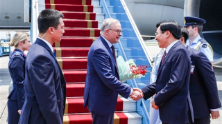 Thủ tướng Australia bắt đầu chuyến thăm chính thức Việt Nam