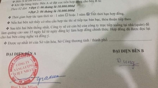 Dùng hợp đồng giả, lừa bán hàng dởm cho người dân quê