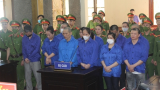 Mua bán, tàng trữ trái phép chất ma túy, 10 bị cáo bị tuyên tử hình