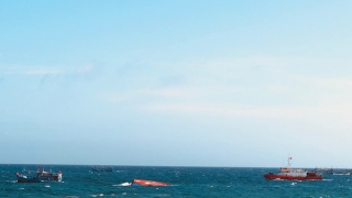 Tìm thấy thi thể thuyền viên mất tích trên tàu cá gặp nạn tại vùng biển Phú Quý