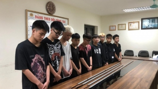 Ngăn chặn nhóm thanh niên kéo lê hung khí “đại náo” trên phố