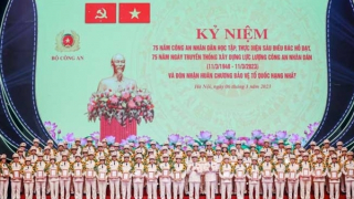 75 năm CAND thực hiện Lời kêu gọi thi đua ái quốc của Chủ tịch Hồ Chí Minh