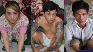 Bắt giam 3 đối tượng mua bán, tàng trữ ma túy và súng quân dụng