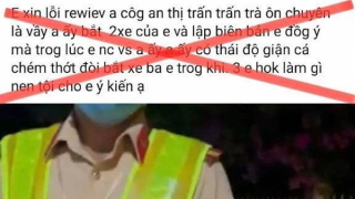 Bị phạt vì quay clip kèm lời nói lăng mạ CSGT