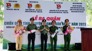 Tuổi trẻ Bà Rịa-Vũng Tàu ra quân Chiến dịch tình nguyện Hành quân xanh năm 2023