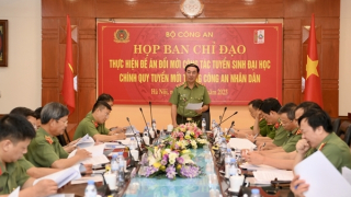Chuẩn bị kỹ lưỡng để tổ chức Kỳ thi đánh giá của Bộ Công an an toàn, nghiêm túc, hiệu quả