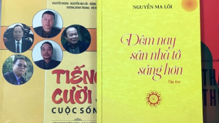 Nhà thơ Nguyễn Ma Lôi, phía sau tiếng cười