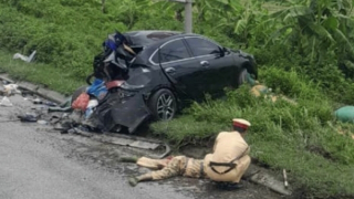 Xe container tông khiến một CSGT đang làm nhiệm vụ hy sinh