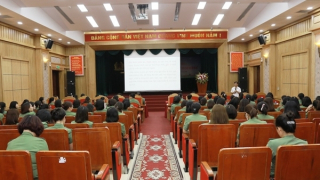 Nâng cao vai trò, vị thế của phụ nữ Công an, góp phần thực hiện tốt nhiệm vụ