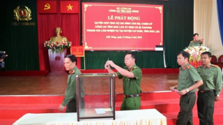 Công an Đắk Nông quyên góp, chia sẻ khó khăn với gia đình CBCS hi sinh và bị thương tại Đắk Lắk