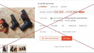 Cẩn trọng khi mua đồ chơi trên mạng