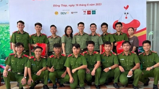 Tuổi trẻ Công an Đồng Tháp với chiến dịch tình nguyện hè