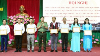 Hiệu quả phối hợp giữa Công an với MTTQ ở Thừa Thiên - Huế