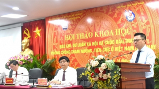 Công tác phòng, chống tham nhũng, tiêu cực có bước đột phá nhờ sự đóng góp của báo chí
