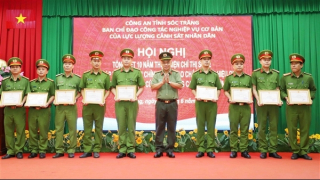 Khen thưởng nhiều tập thể, cá nhân xuất sắc trong công tác nghiệp vụ cơ bản ở Sóc Trăng