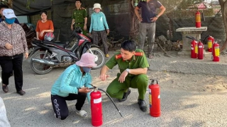 Ninh Thuận tập trung nhân rộng mô hình “Tổ liên gia an toàn PCCC”