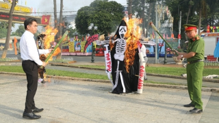 Bình Dương quyết liệt vì một cộng đồng sạch ma túy