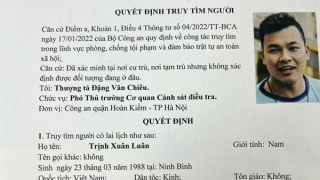 Công an quận Hoàn Kiếm truy tìm người bị tố giác