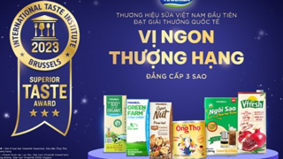 Lần đầu tiên các sản phẩm sữa Việt Nam nhận được “3 sao” cho vị ngon