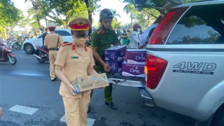 Tuổi trẻ Công an tiếp sức mùa thi tốt nghiệp THPT năm 2023