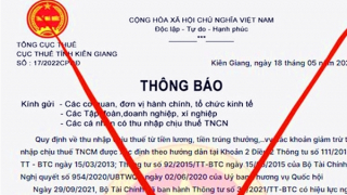 Cảnh giác thủ đoạn giả danh cơ quan Thuế để lừa đảo