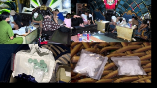 29 đối tượng dương tính với ma túy, bay lắc trong quán karaoke