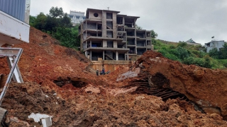 Cận cảnh những điểm sạt lở đất đang đe dọa nhiều khu vực ở Đà Lạt