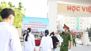 Hôm nay, 16.000 thí sinh làm thủ tục tham dự kỳ thi đánh giá của Bộ Công an