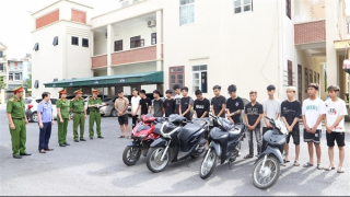 Khởi tố 15 đối tượng gây rối trật tự công cộng