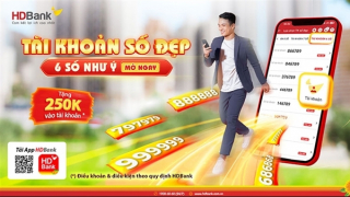 Cơ hội bay Vietjet Air 0 đồng cùng hàng ngàn giải thưởng với HDBank