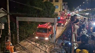 Kịp thời dập tắt đám cháy, giải cứu cụ bà 80 tuổi