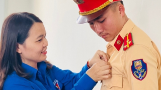 Thượng úy CSGT mong muốn làm được thật nhiều việc tốt hơn nữa