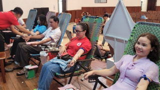 Những giọt máu hồng mang tình yêu và hy vọng