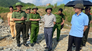 Kiểm tra công tác phòng, chống thiên tai tại Tuyên Quang