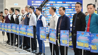 64 cơ thủ tham gia tranh tài tại Billiards Carom 3 băng quốc tế Bình Dương năm 2023 - Cúp Number 1