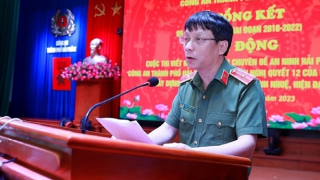 Công an TP Hải Phòng phát động Cuộc thi viết năm 2023 về lực lượng CAND
